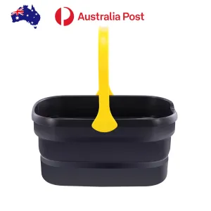 10L Collapsible Bucket Non-Slip Handle for Mop/Food/Drink