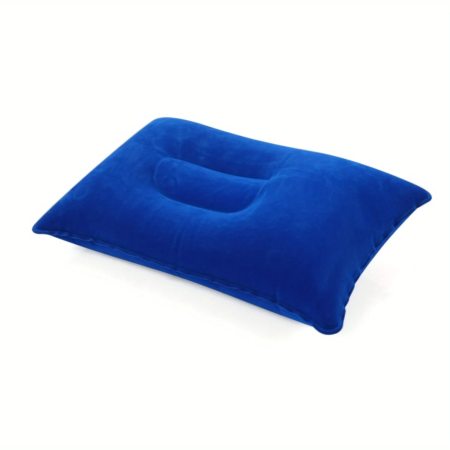 1pc/2pcs Comfortable Inflatable Pillow for Office, Car, Camping, Hiking, and Napping - Supports Neck and Lumbar