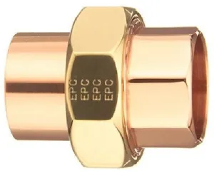 (30) ea 33582 3/4" Copper Plumbing Unions  Copper x Copper