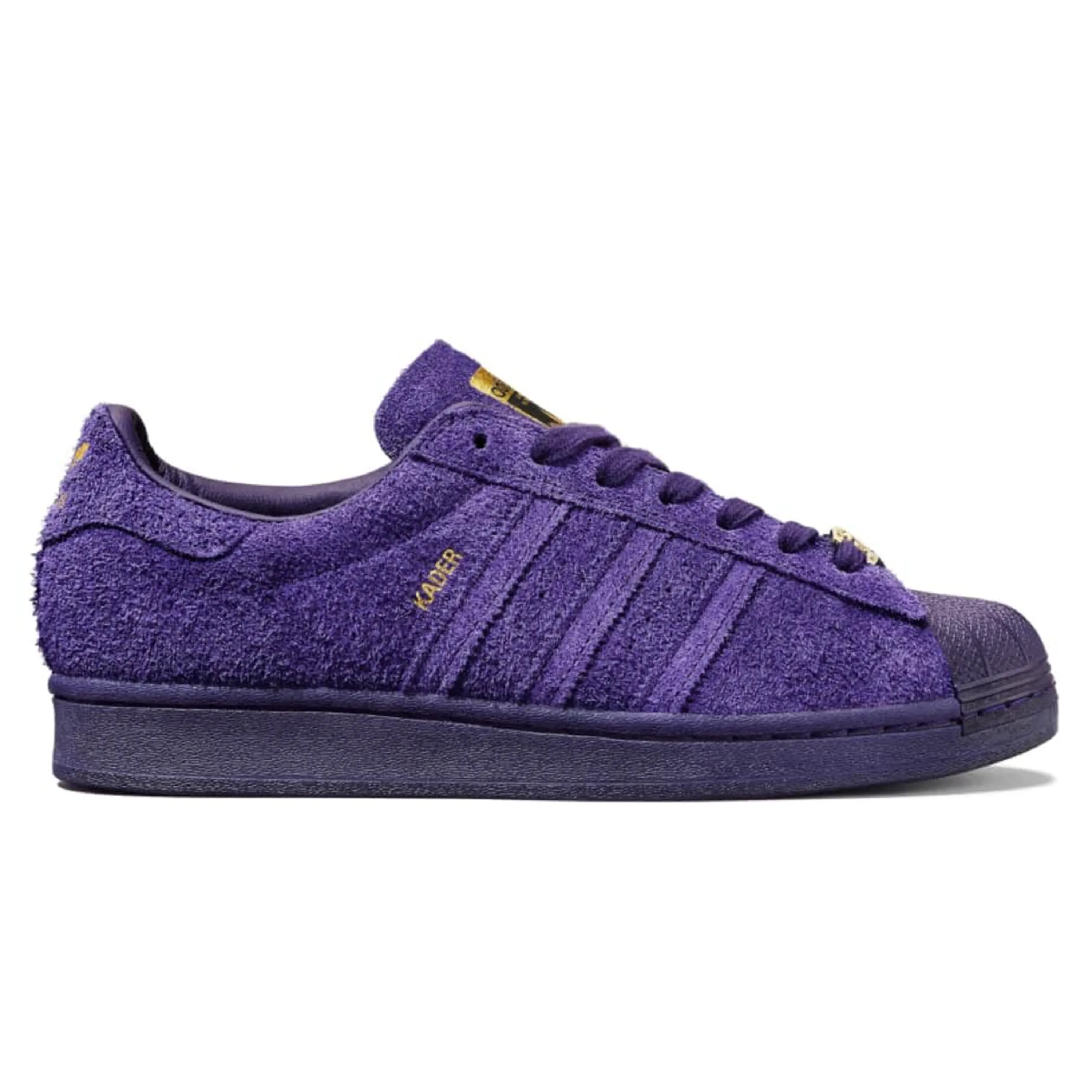 ADIDAS KADER SUPERSTAR ADV DARK PURPLE / GOLD METALLIC