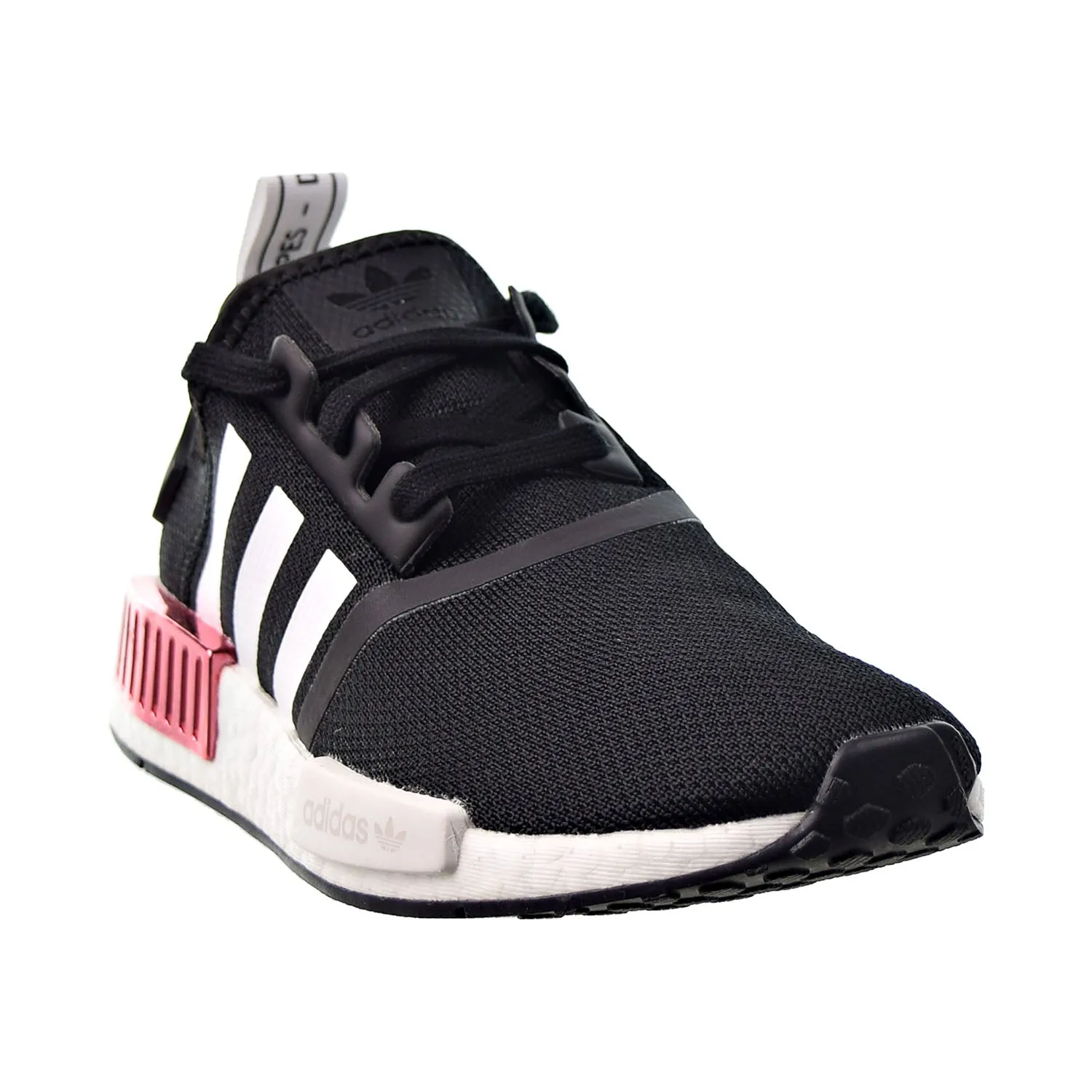 Adidas NMD R1 Women's Shoes Black-White-Pink