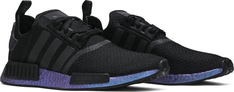 Adidas NMD_R1 'Metallic Blue Boost' sneakers, black