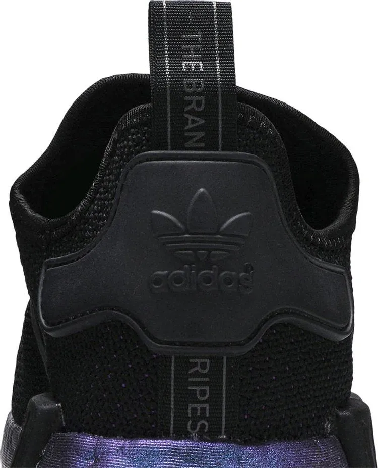 Adidas NMD_R1 'Metallic Blue Boost' sneakers, black