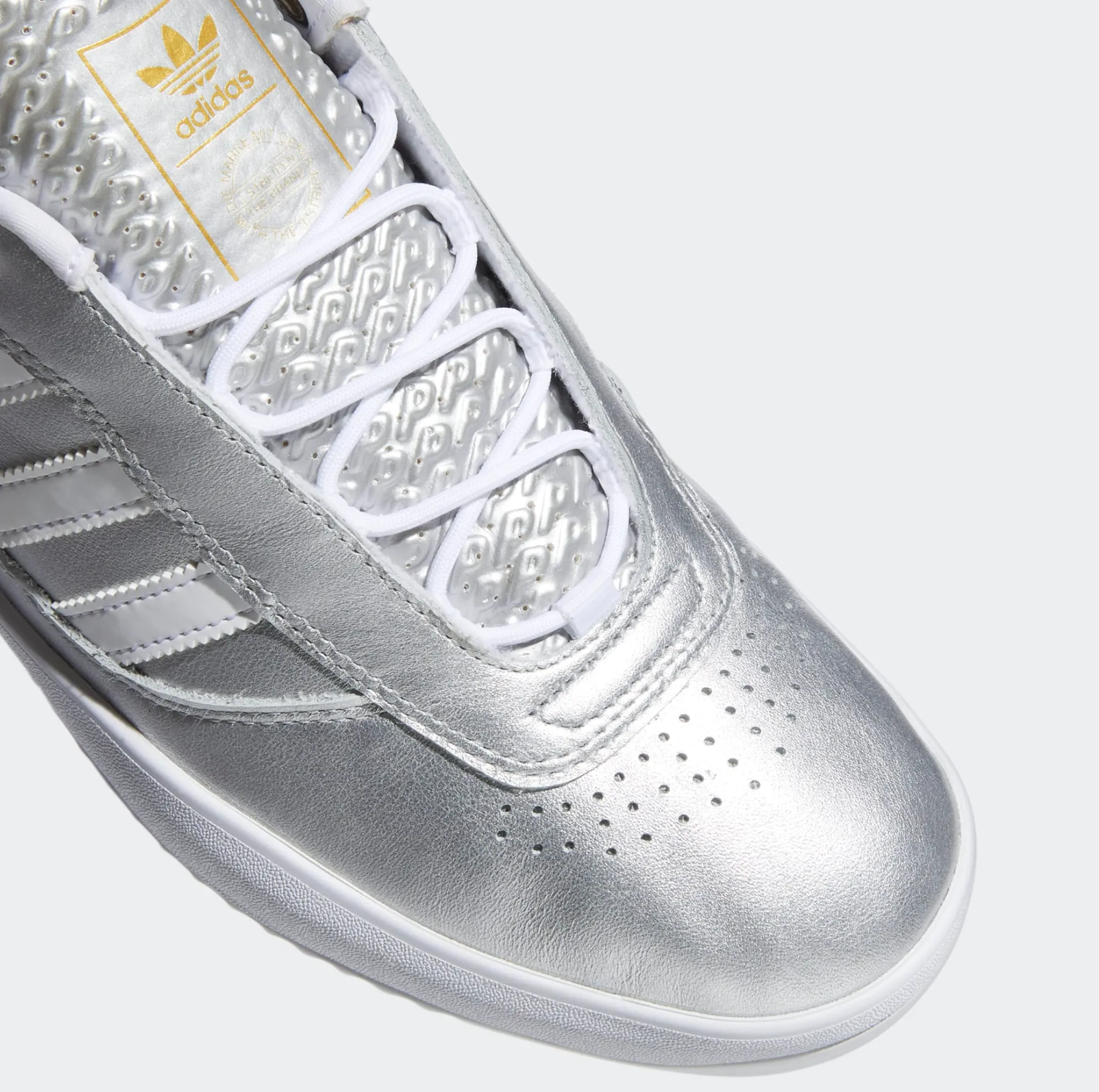 ADIDAS PUIG SILVER METALLIC / WHITE / SCARLET