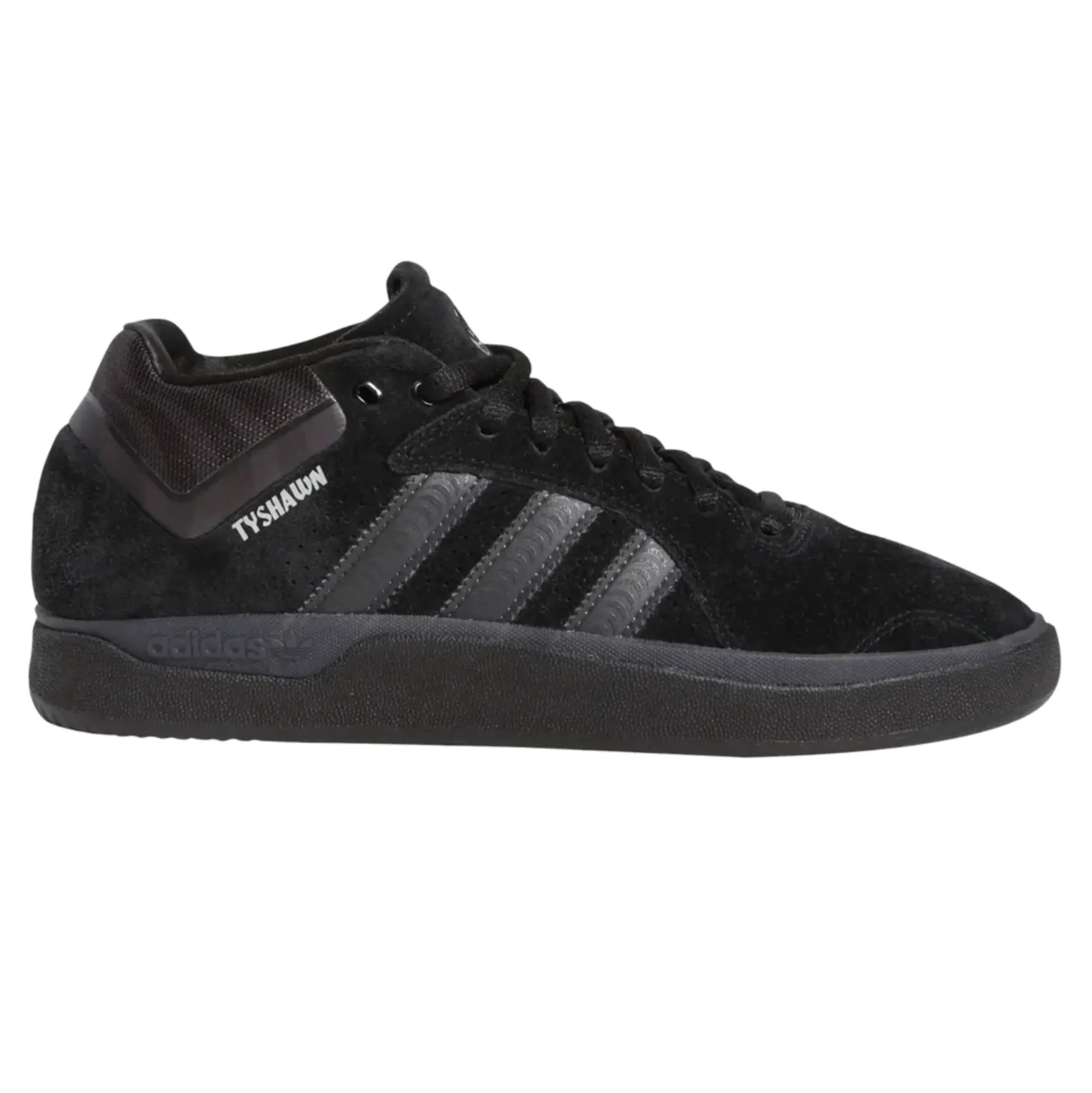 ADIDAS TYSHAWN X SPITFIRE BLACK / BLACK / SILVER METALLIC