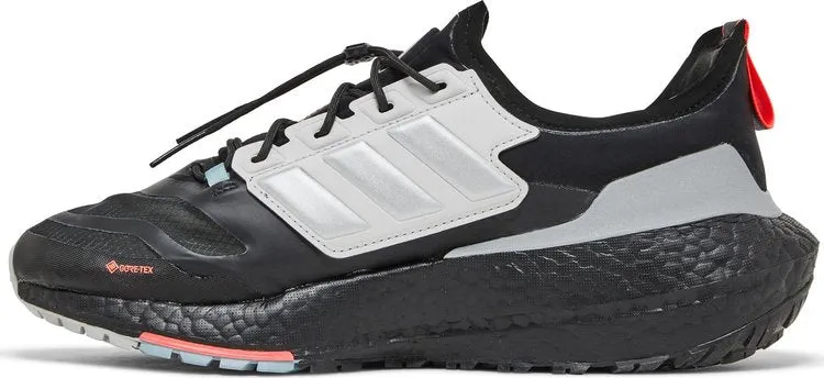 Adidas UltraBoost 21 GTX 'Black Silver Metallic' sneakers, black