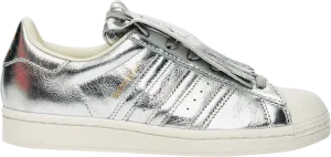 Adidas Wmns Superstar Fringe 'Silver Metallic' Sneakers, Silver