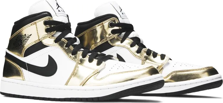 Air Jordan 1 Mid SE Metallic Gold