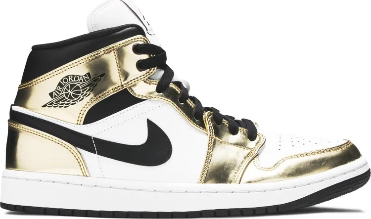 Air Jordan 1 Mid SE Metallic Gold