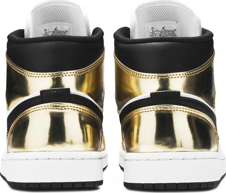 Air Jordan 1 Mid SE Metallic Gold