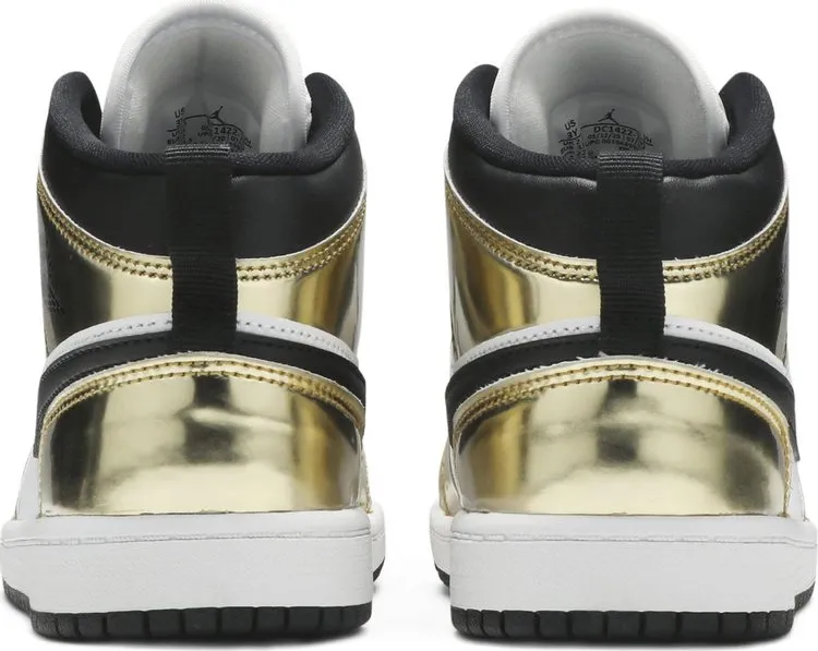 Air Jordan 1 Mid SE PS Metallic Gold