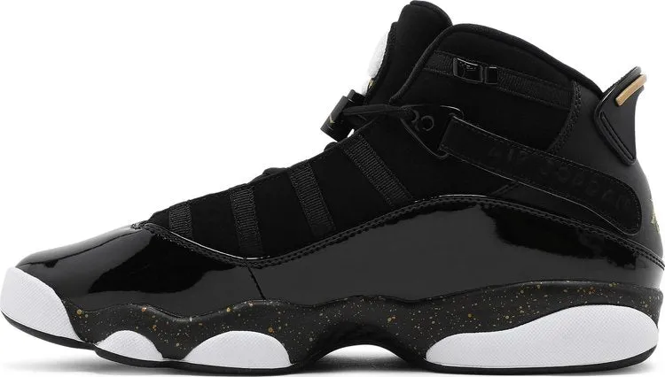 Air Jordan 6 Rings Black Metallic Gold