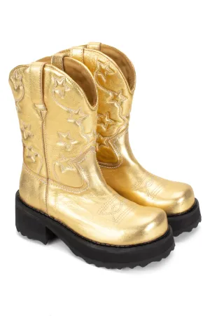 Anna Sui x John Fluevog Ankle Cowboy Boot