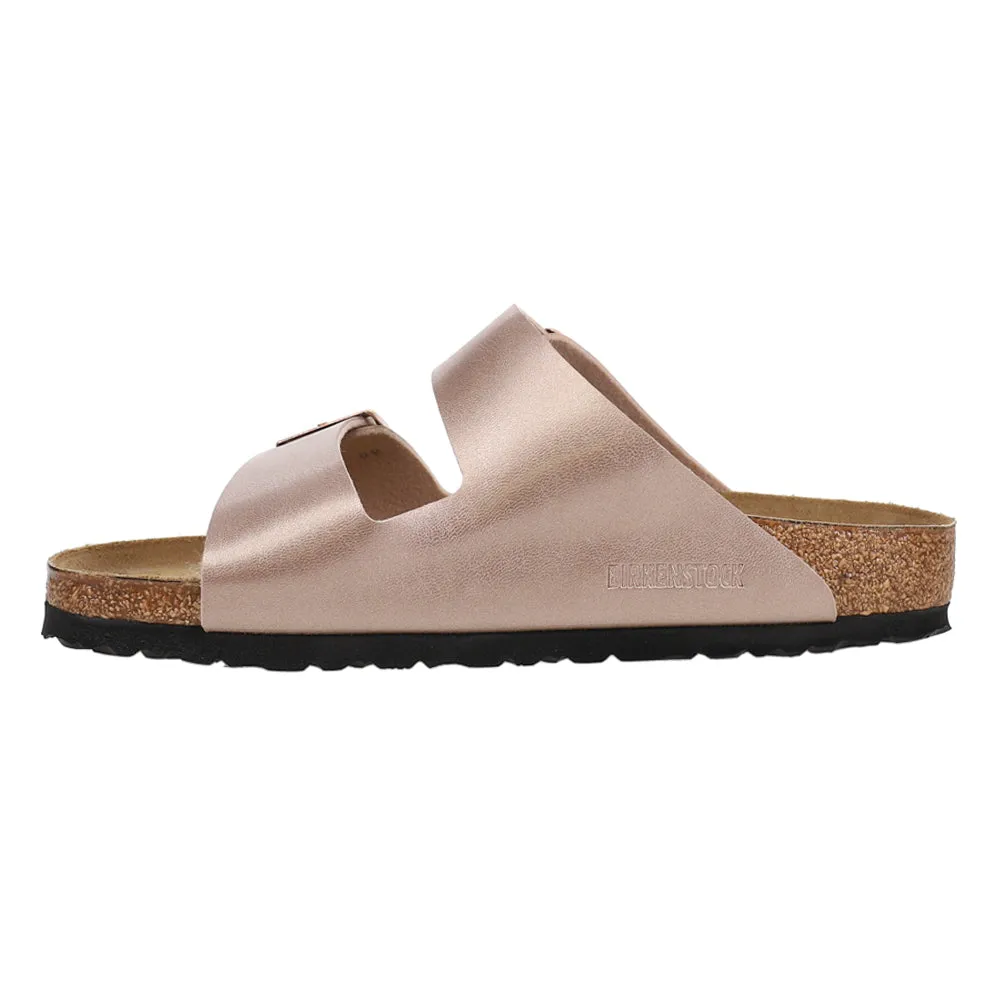 Arizona Birko-Flor Metallic Footbed Sandals