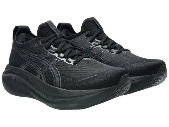 Asics | Gel-Nimbus 27 | Women's | Black/Graphite Grey