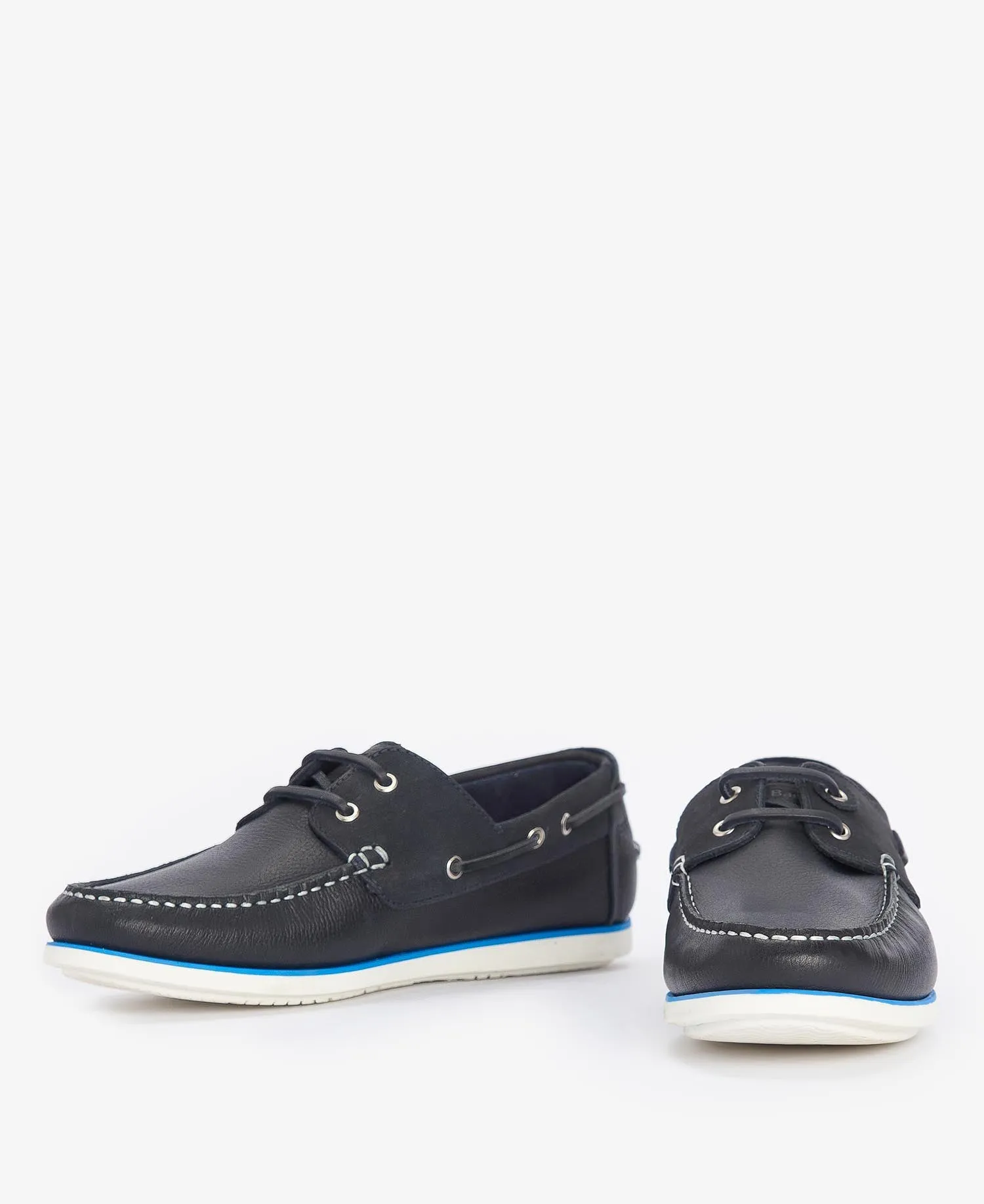 Barbour Wake Boat Shoe - Navy