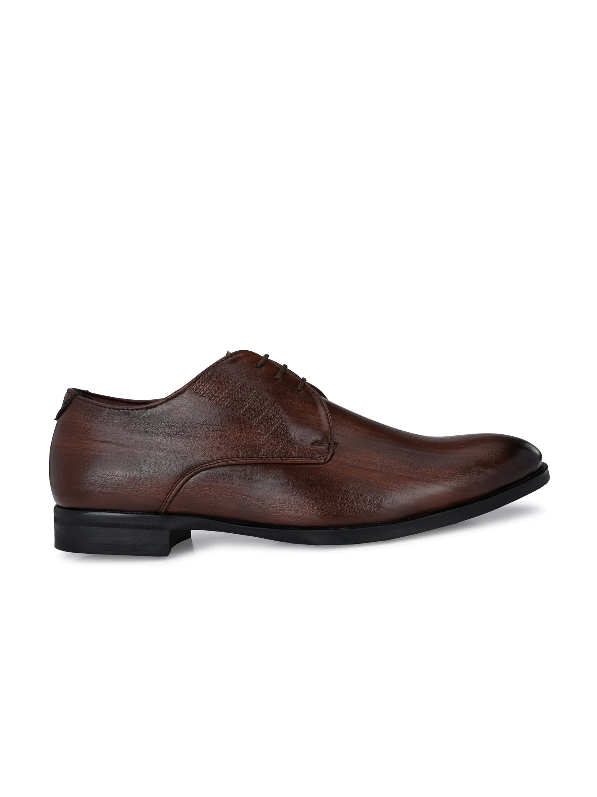 Barrel Brown Derby Shoes