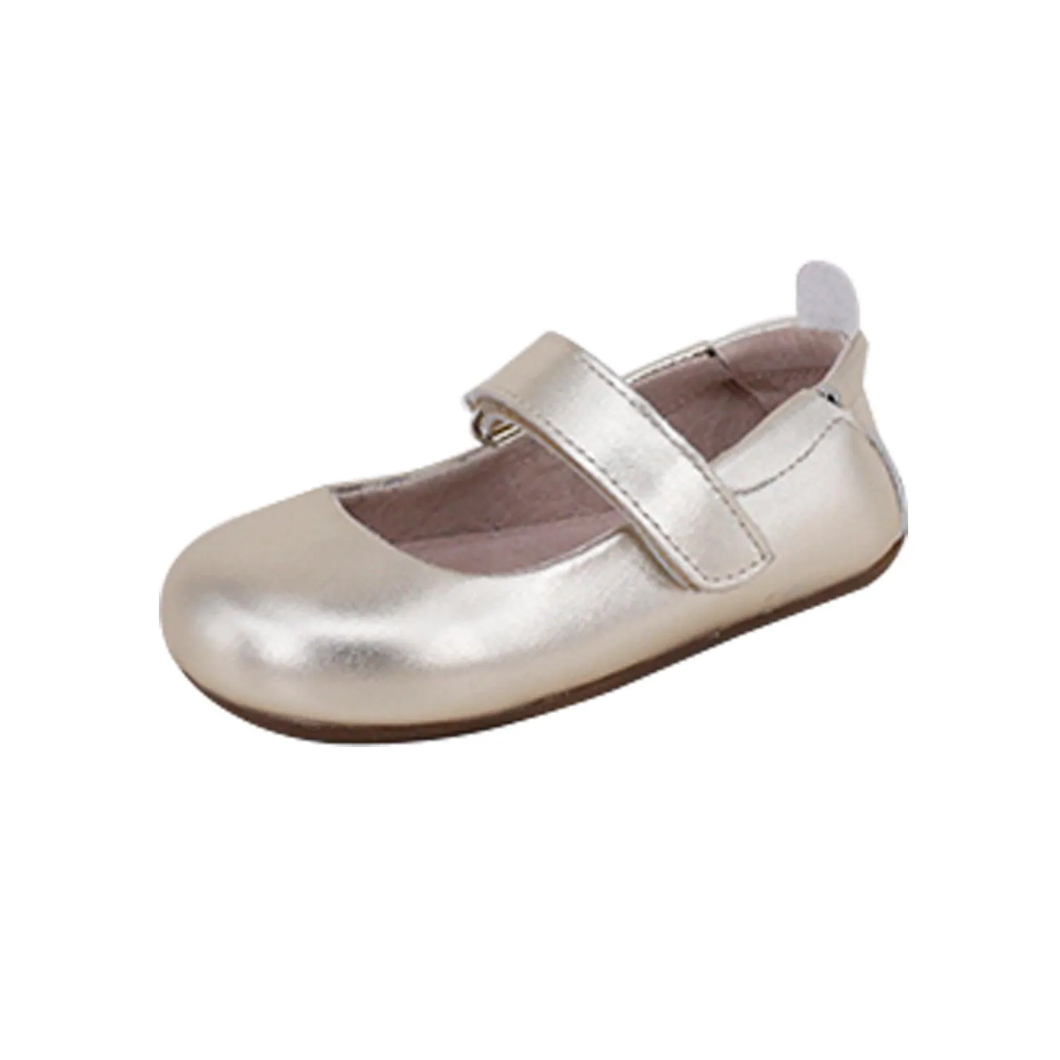 Bella Pre/First Walker Mary Jane Shoes Metallic Gold