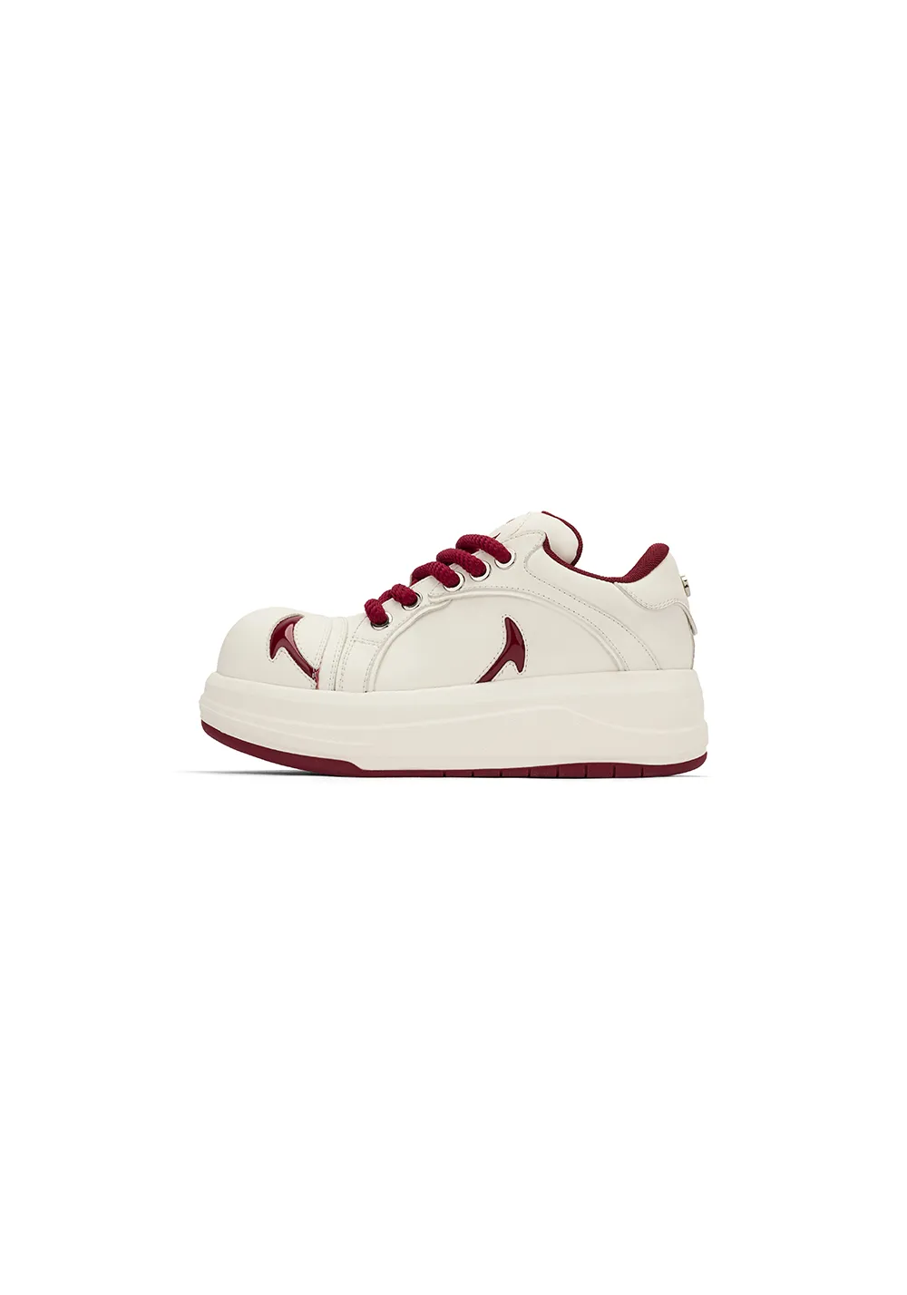 Big Head Shoes Series-White/Red