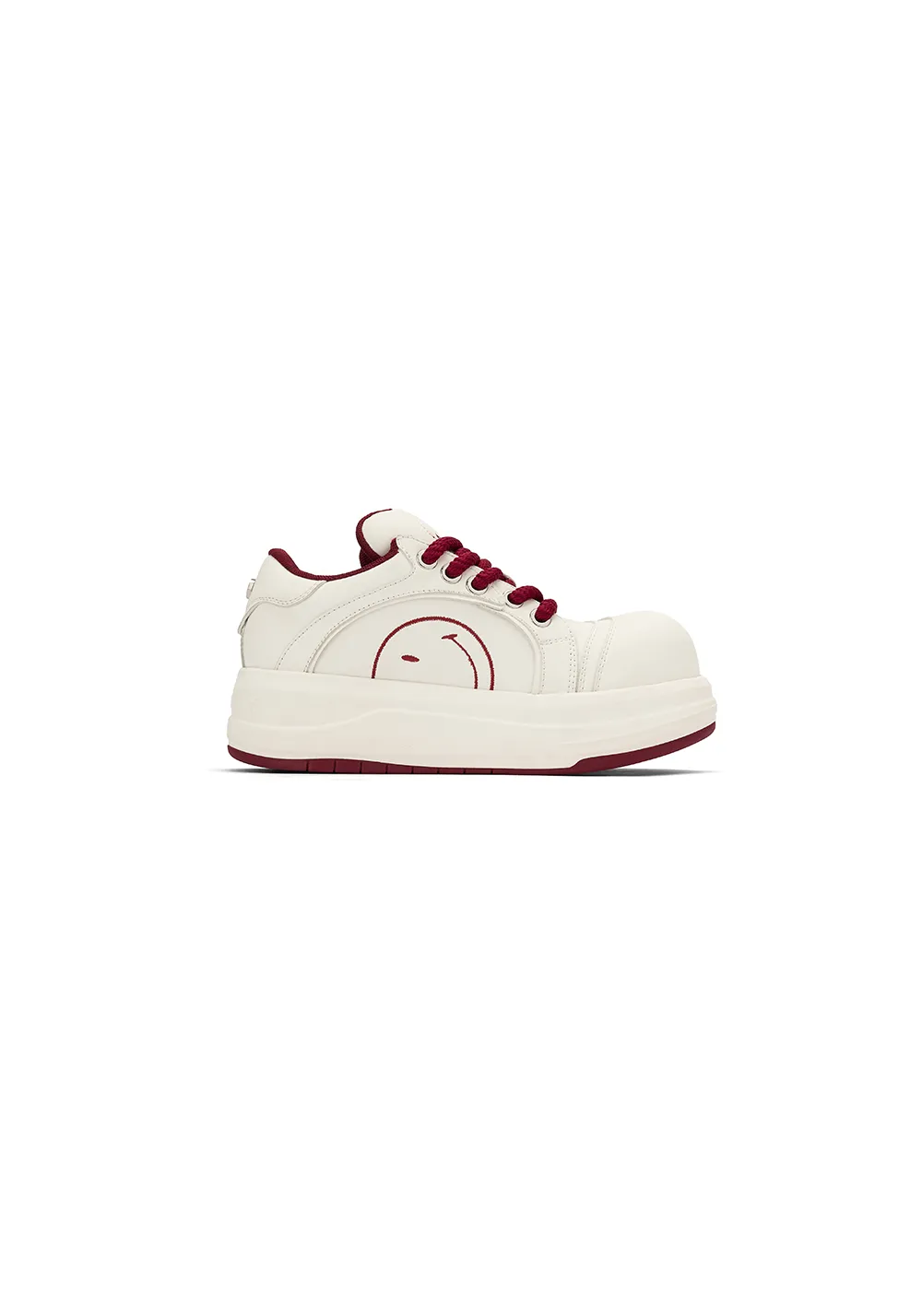 Big Head Shoes Series-White/Red