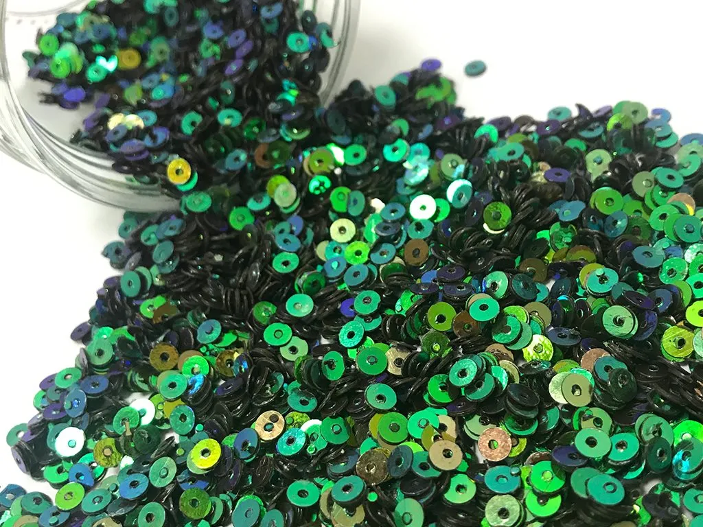 Blue Metallic Circular Sequins(Wholesale)