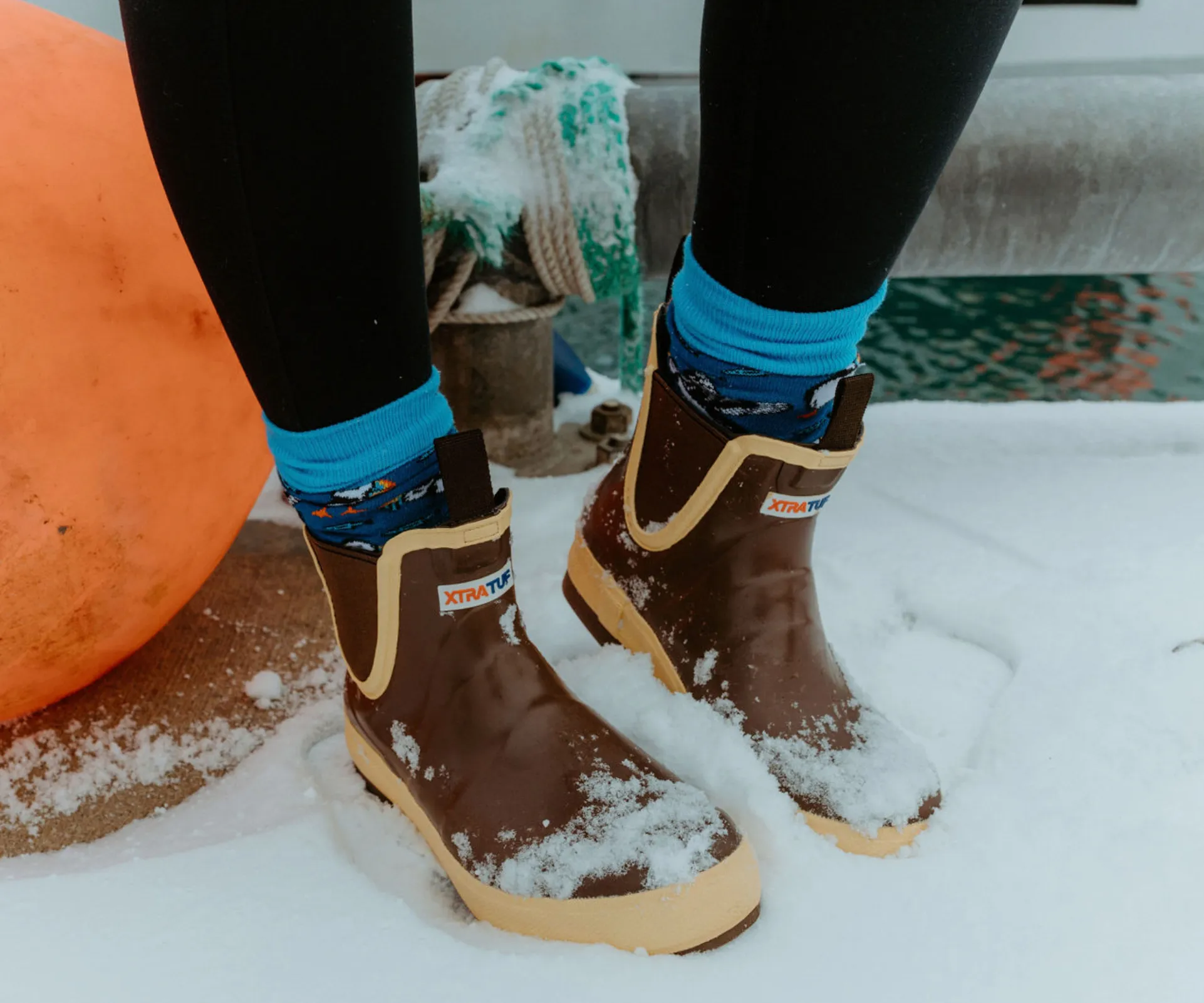 Brown Legacy 6" Deck Boot