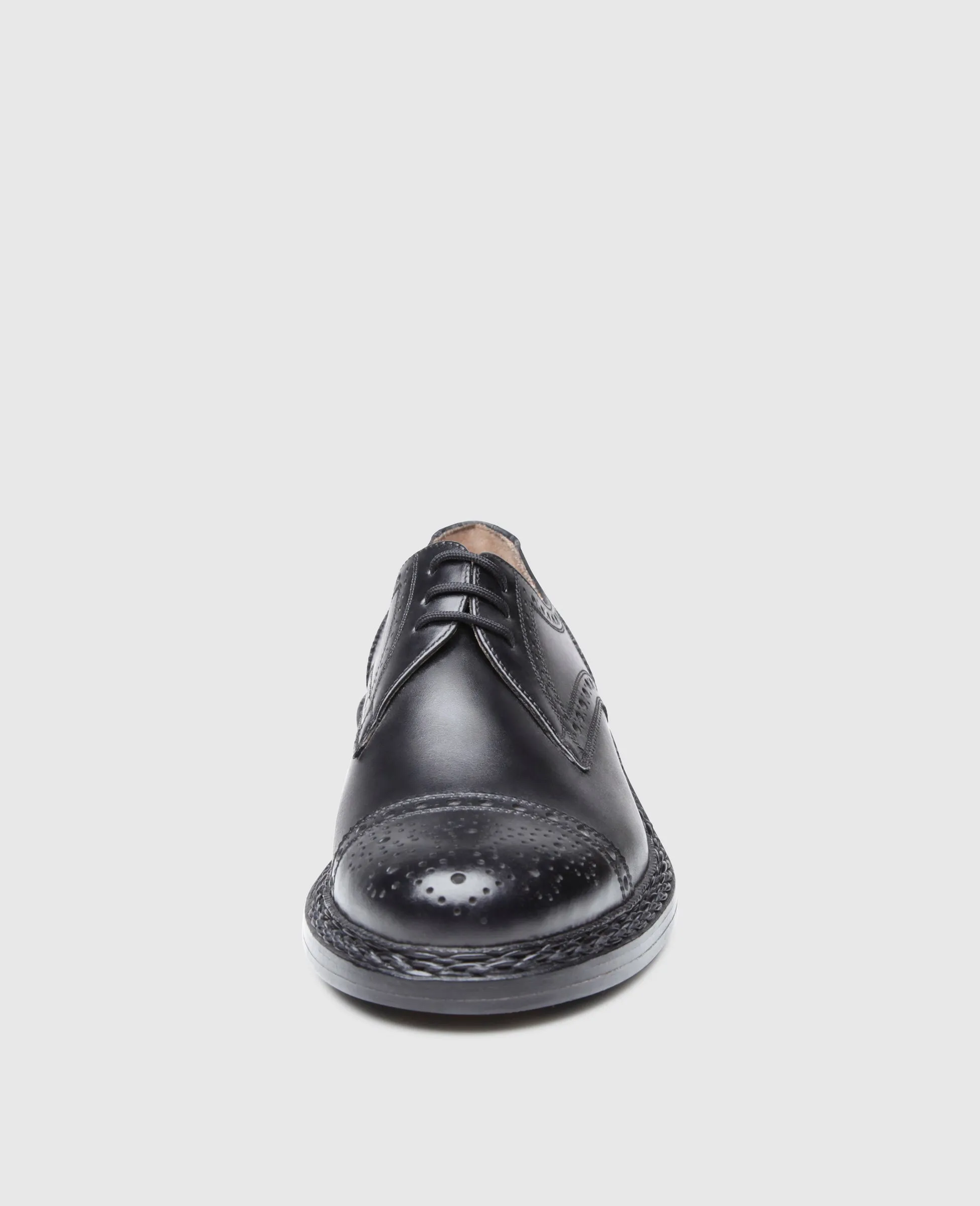 Buda Half-Brogue BC - Black