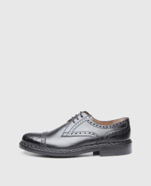 Buda Half-Brogue BC - Black