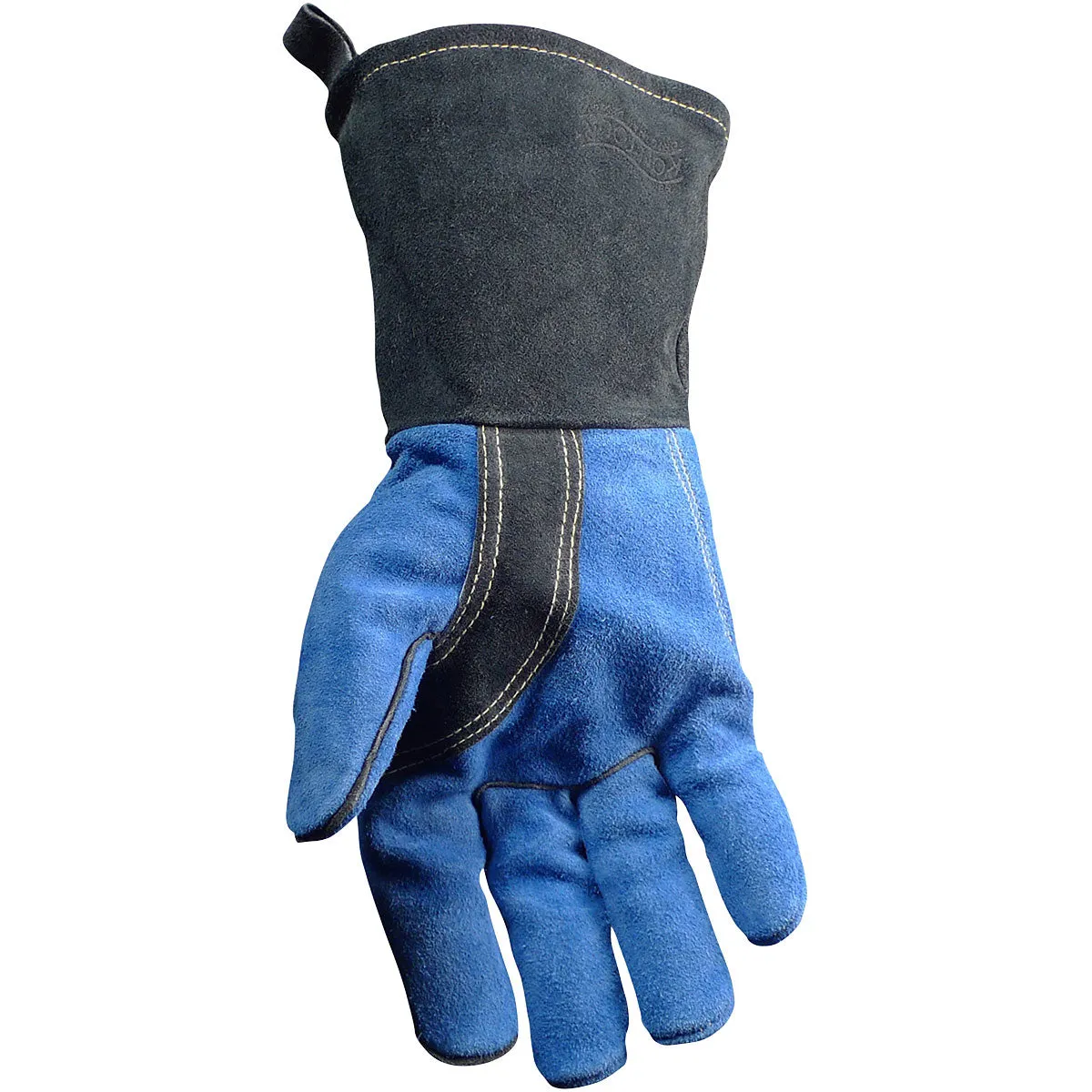 Caiman 1507 Premium Split Cowhide MIG/Stick Welder's Glove with Fleece Lining and Para-Aramid Cut Liner Safety Glove (1 Pair)