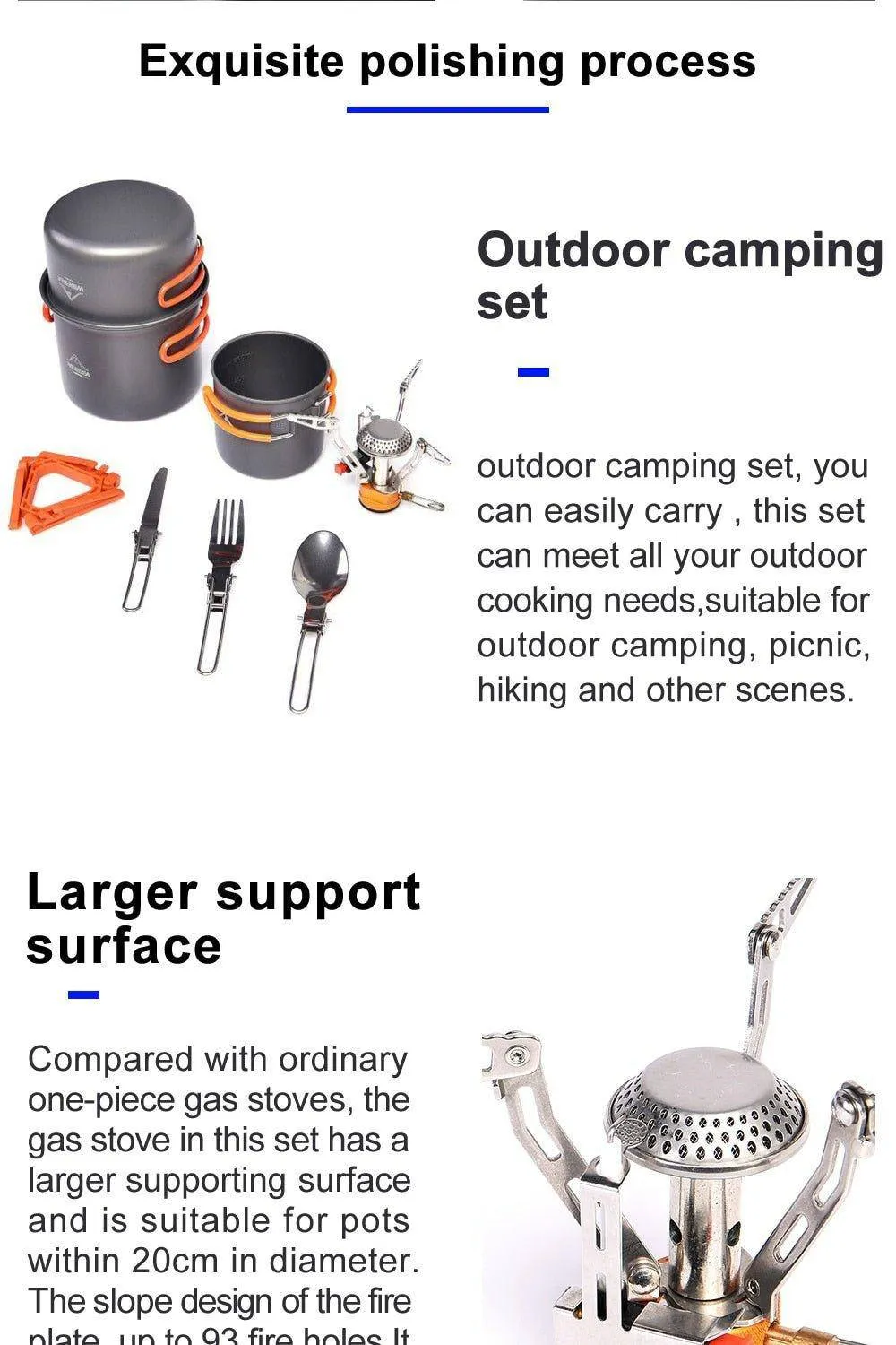 Camping Cookware Set