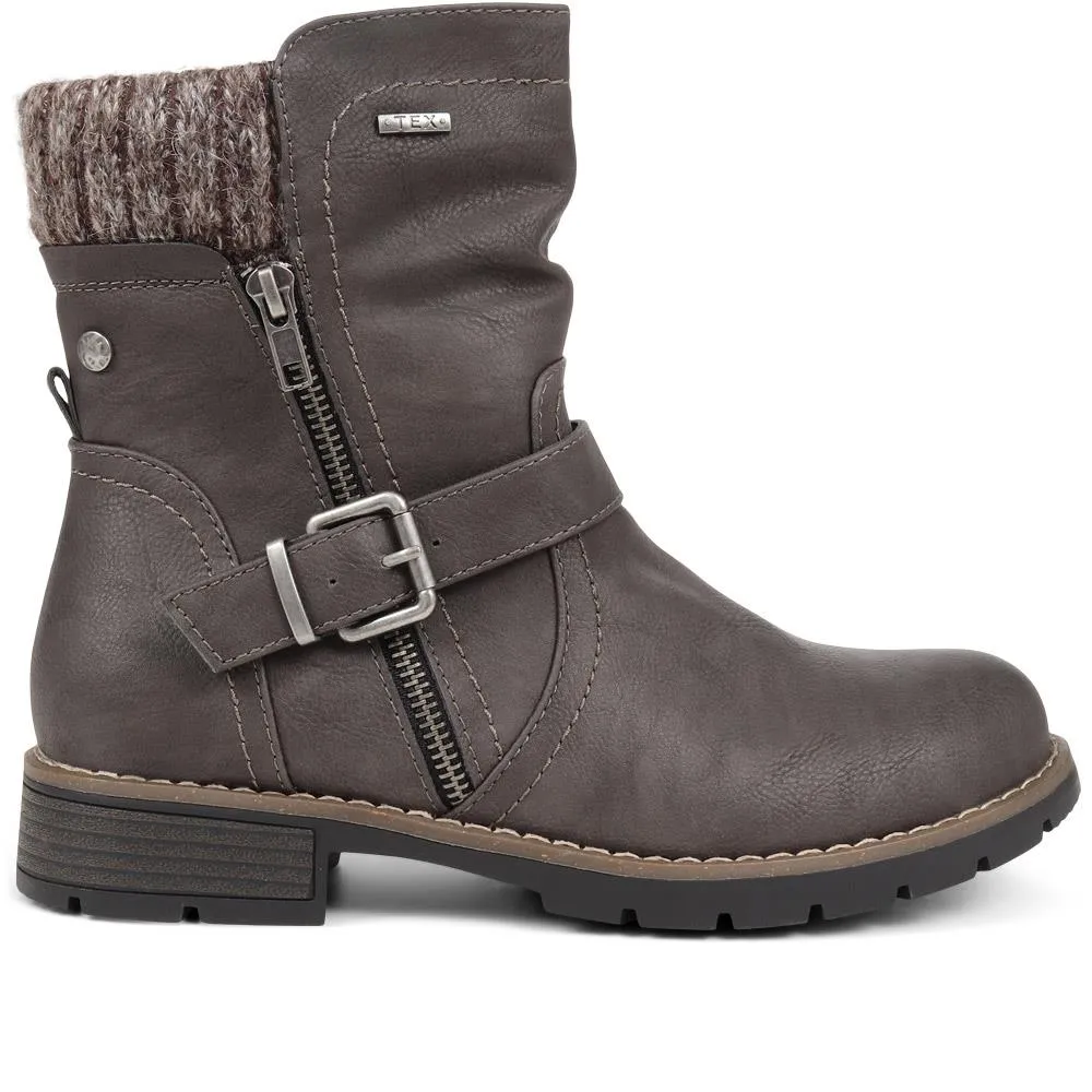 Casual Biker Boots - WBINS38033 / 324 161