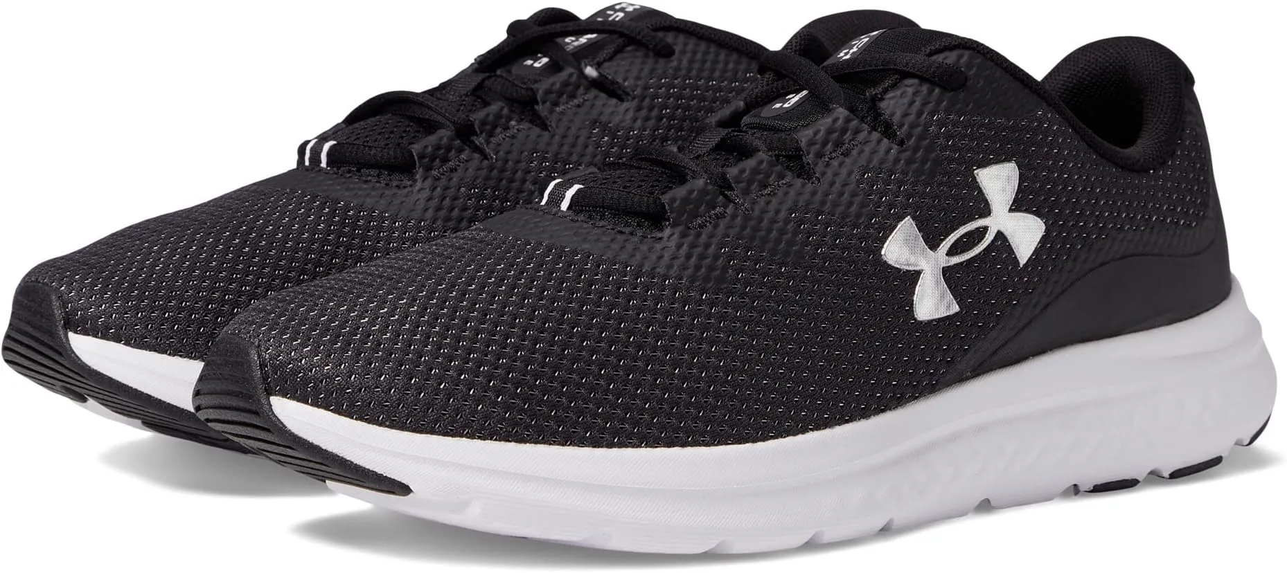 Charged Impulse 3 Under Armor Black/Black/Metallic Silver