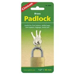 Coghlan's Brass Padlock - 30 mm