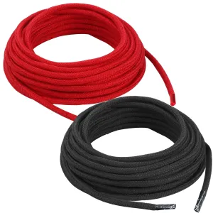 Cotton Rope, 2-Pack 32 Feet 10 Meter 5mm Cotton Knot Tying Rope Cord