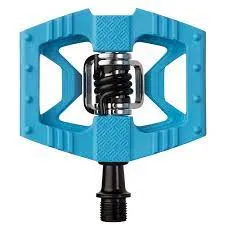 Crankbrothers Doubleshot Hybrid Bike Pedal - Flat/Clipped-In City Bicycle Pedal, Premium Bearings and Seals