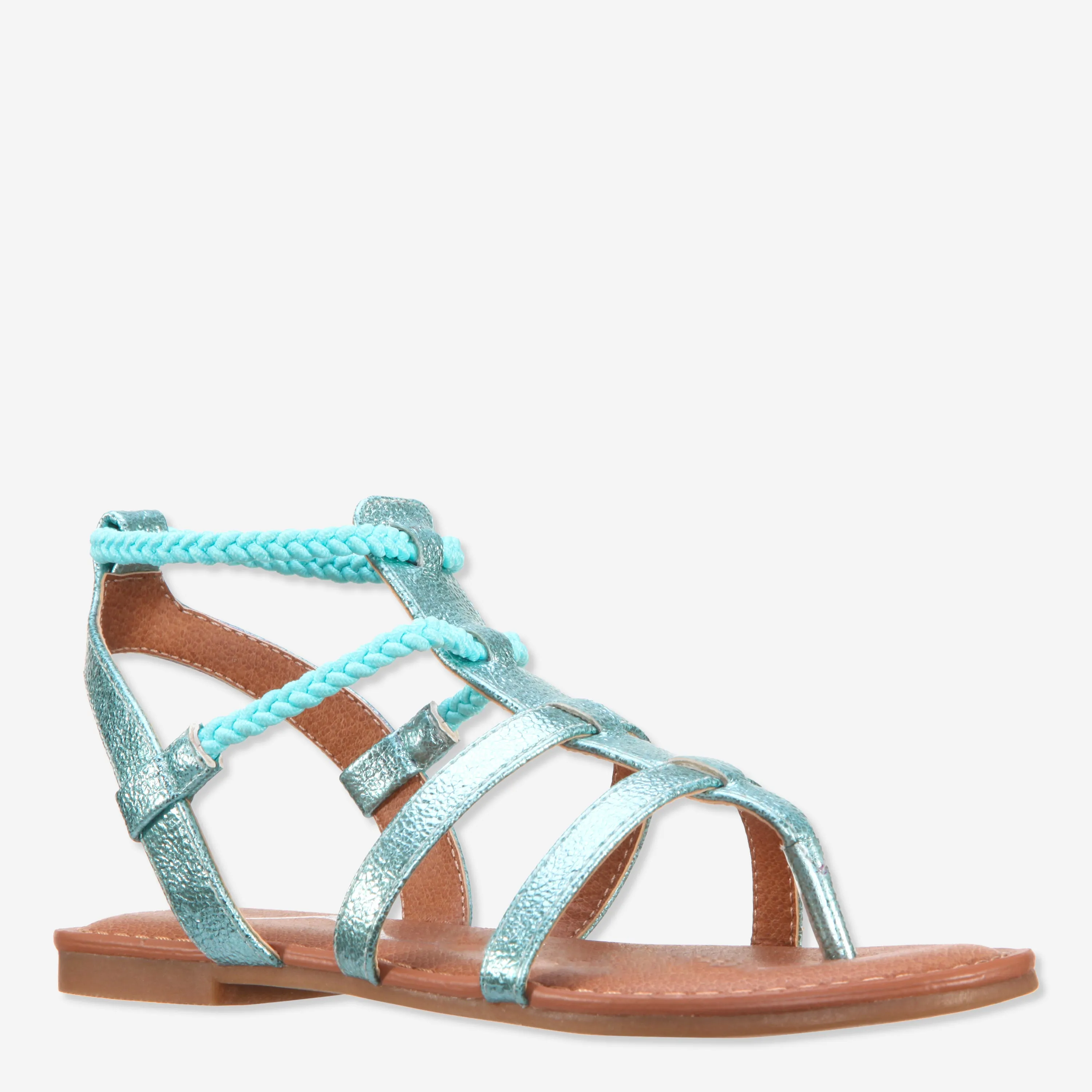 Crinkle Metallic Gladiator