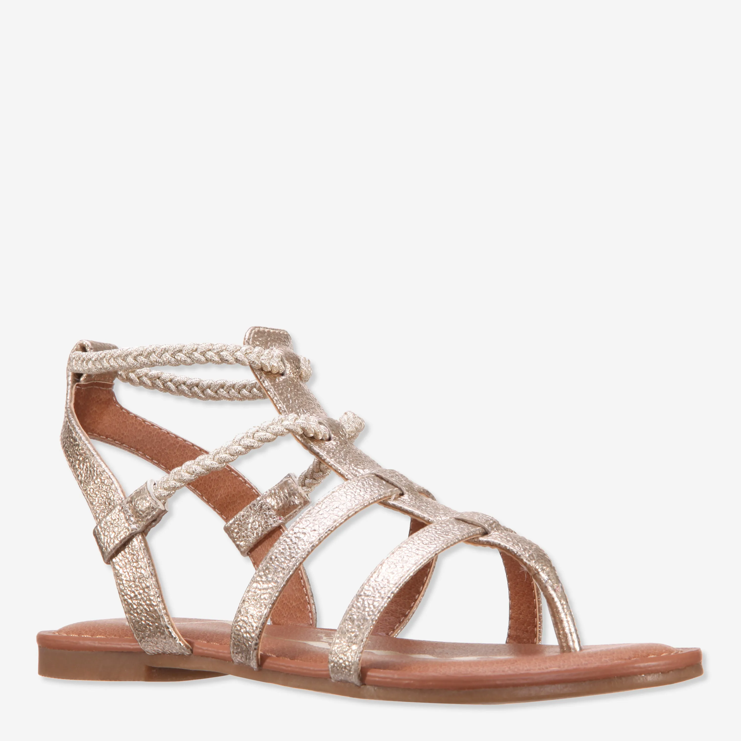 Crinkle Metallic Gladiator