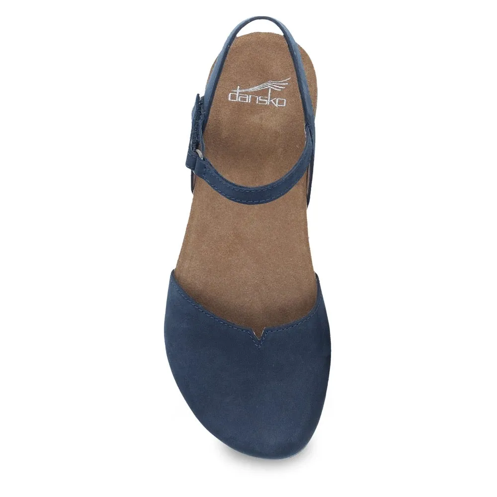 Dansko Women's Rowan Navy Milled Nubuck