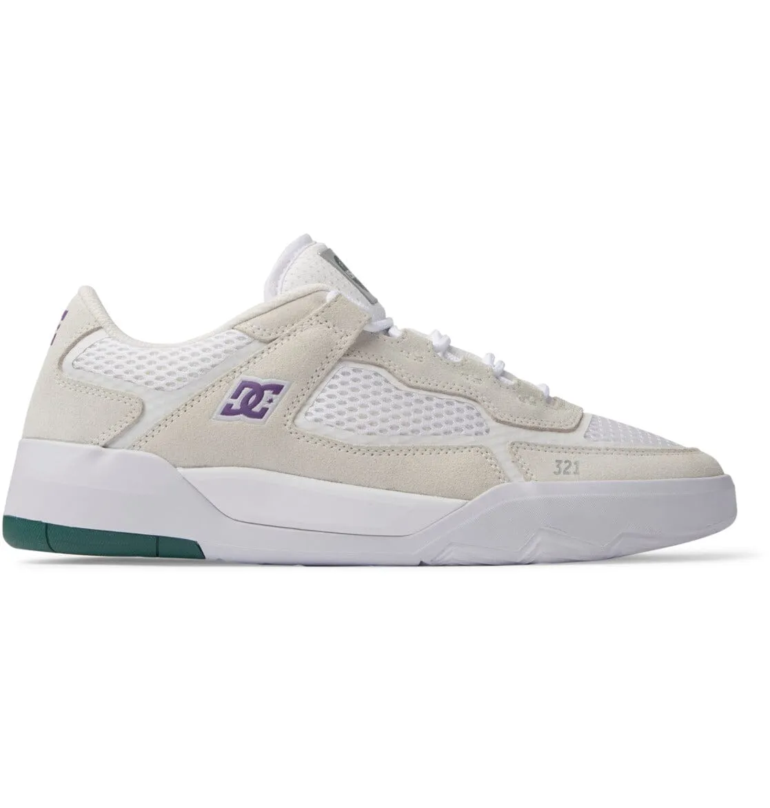 DC Metric X Ish Cepeda Shoes White Purple