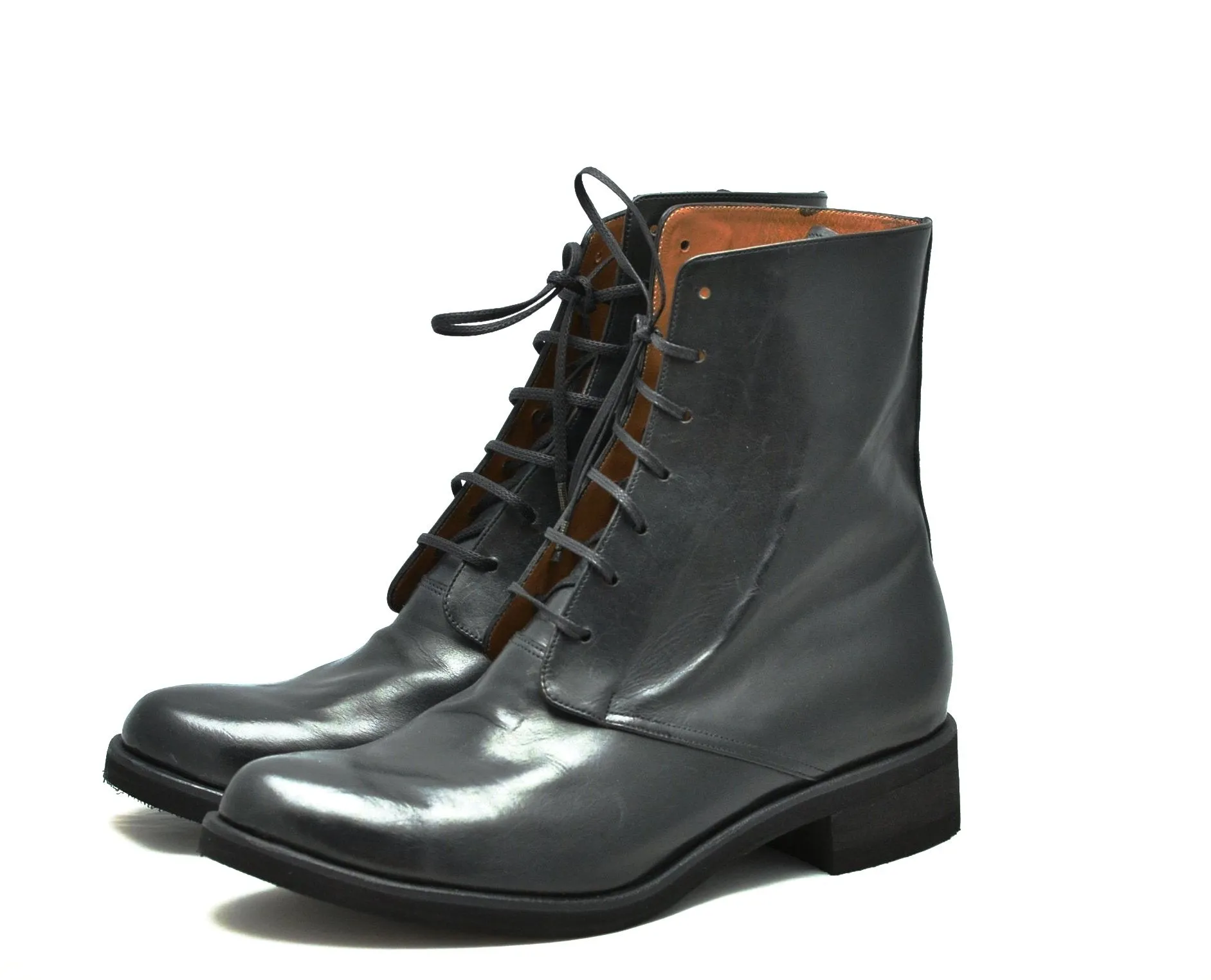 Derby Boot / Black Calf