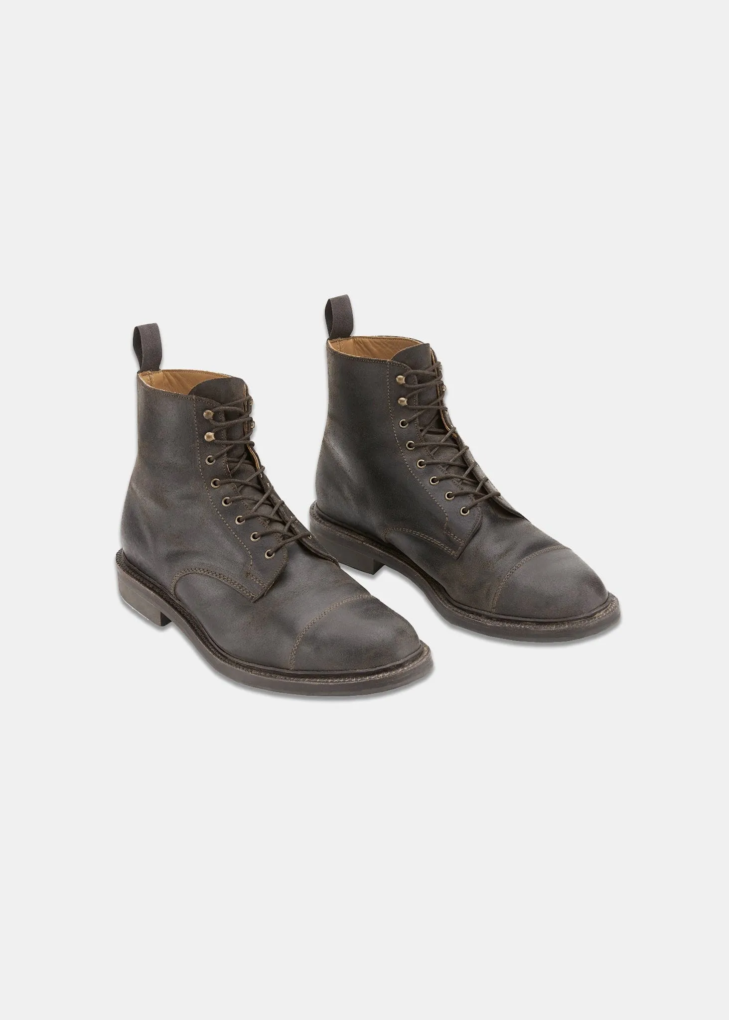 Derby Boot Dark Brown