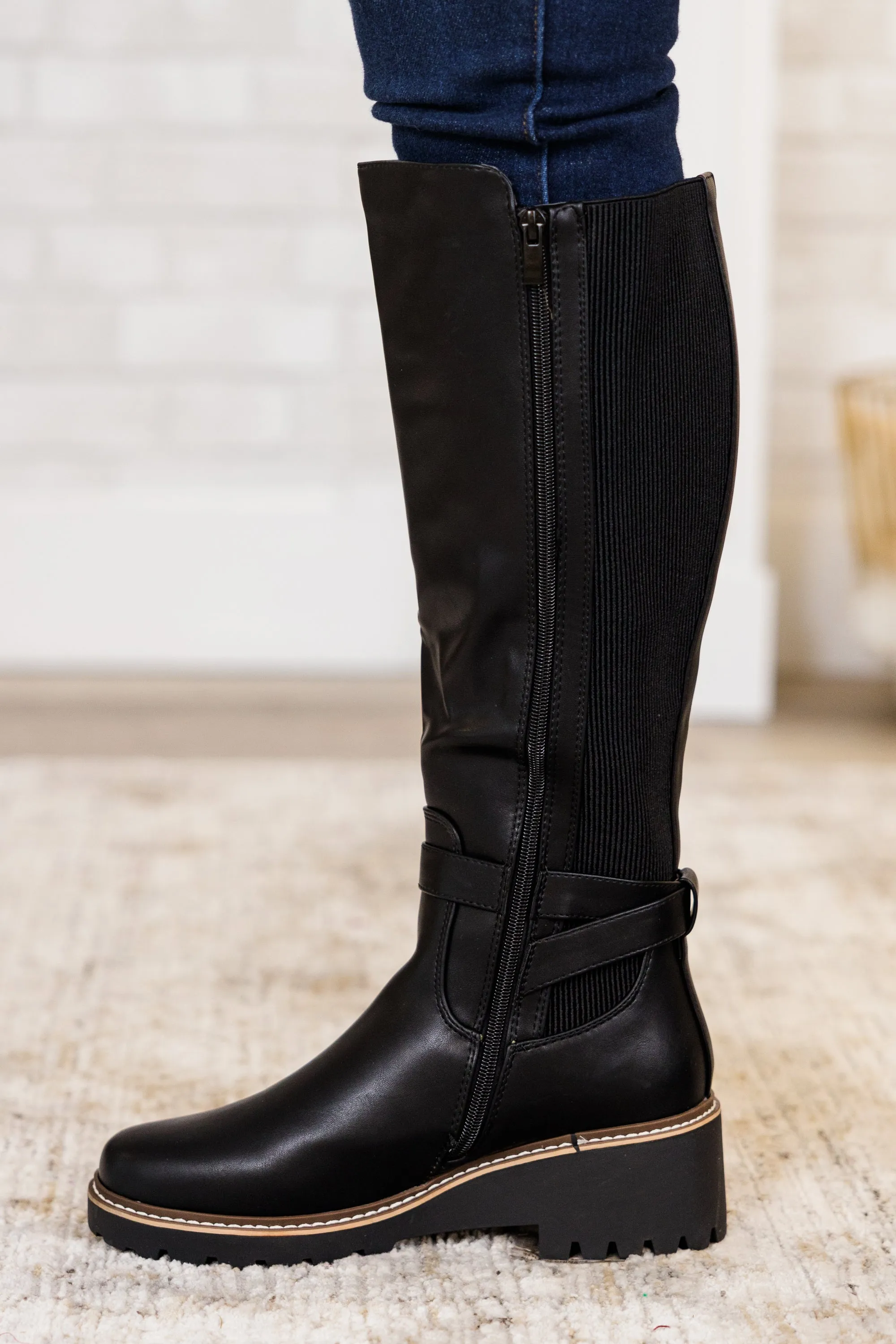 Dynamic Steps Boots, Black