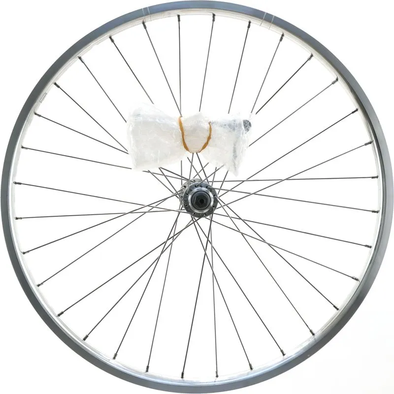 Electra Townie 7D 24" Front Wheel, Clincher, 100mm Hub, Rim Brake, QR, Schrader