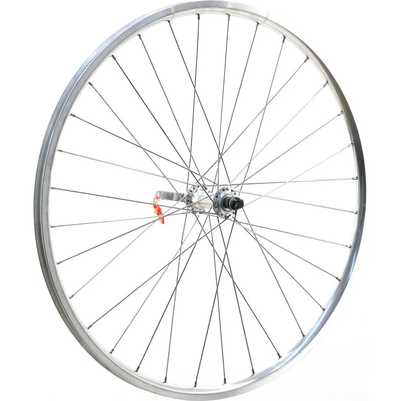 Electra Townie 7D 26" Front Wheel, Clincher, 100mm Hub, Rim Brake, QR, Schrader