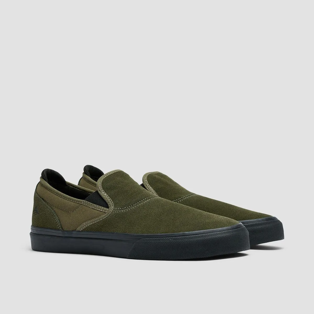 Emerica Wino G6 Slip On Shoes Olive/Black