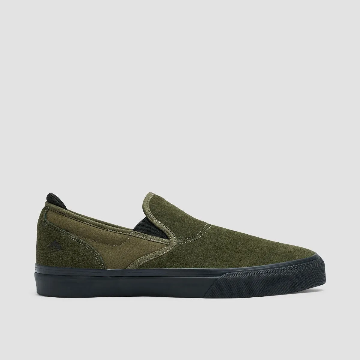 Emerica Wino G6 Slip On Shoes Olive/Black