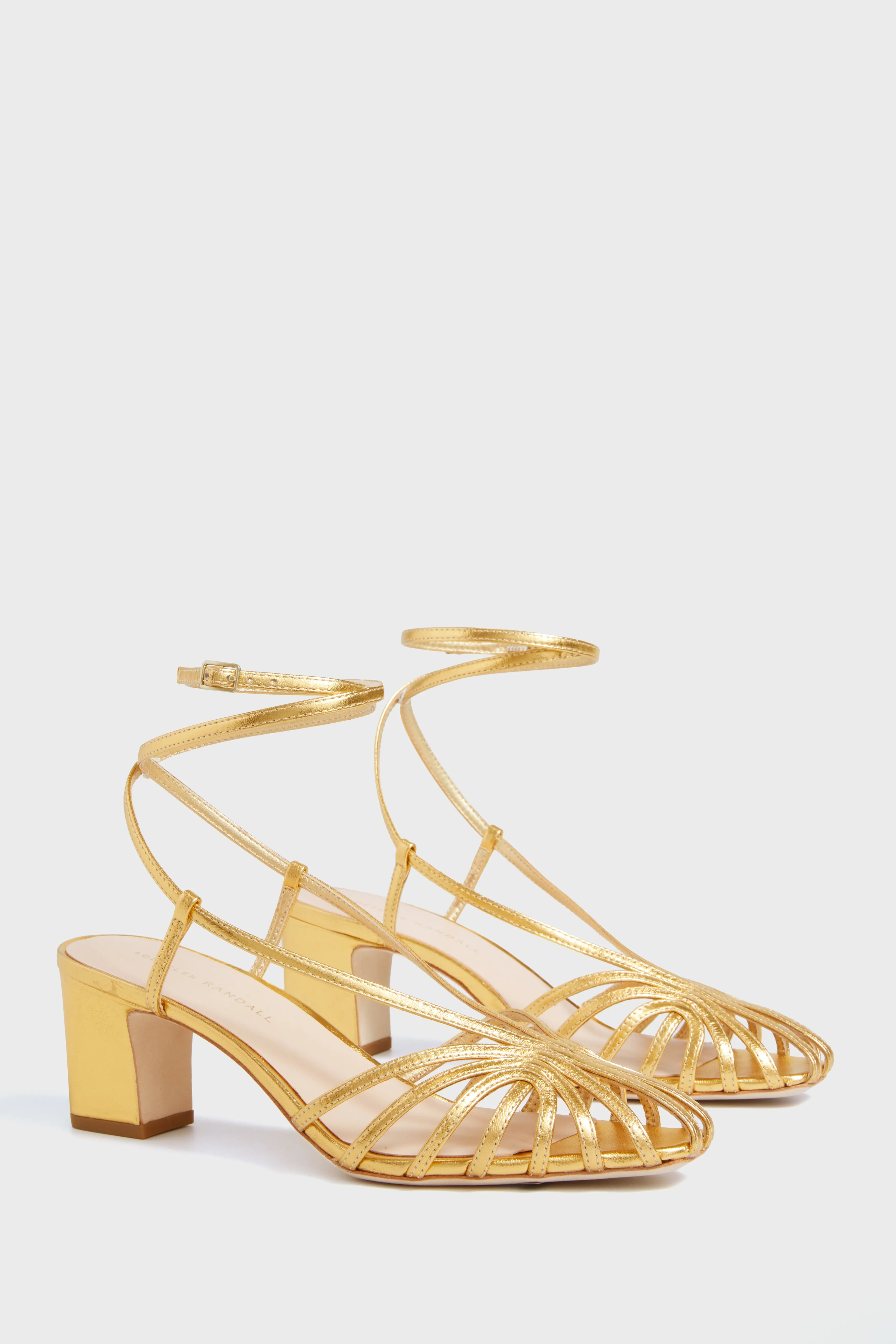 Gold Metallic Livvy Heels