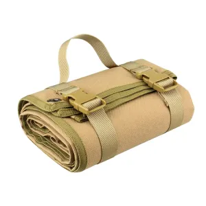 H148 Outdoor Folding Moisture-proof Training Camping Mat(Khaki)