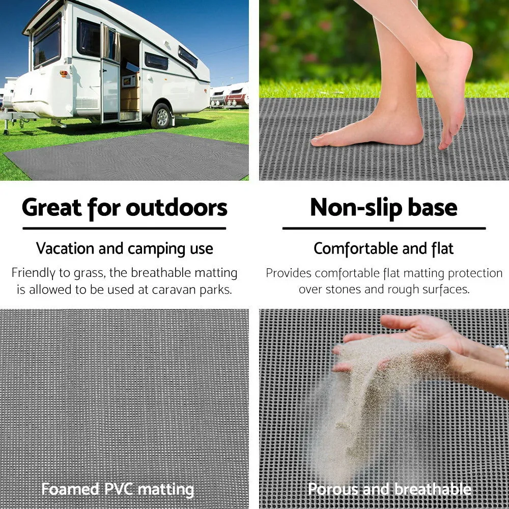 Heavy-Duty UV-Treated Caravan Annex Matting - Weisshorn