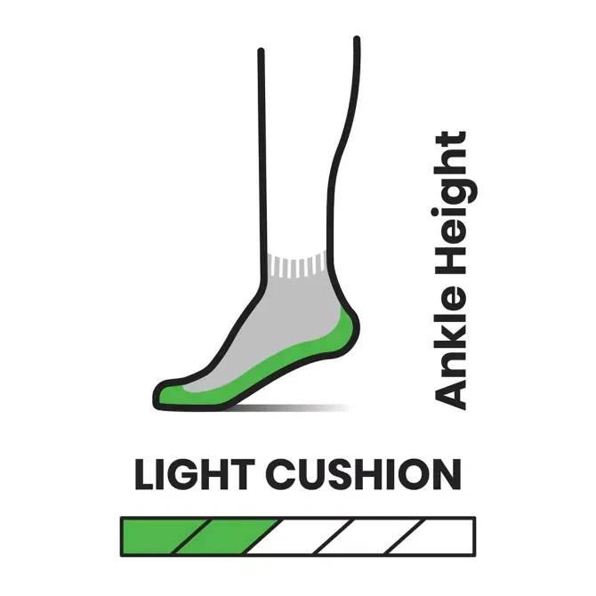 Hike Light Cushion Ankle Socks - SW001611